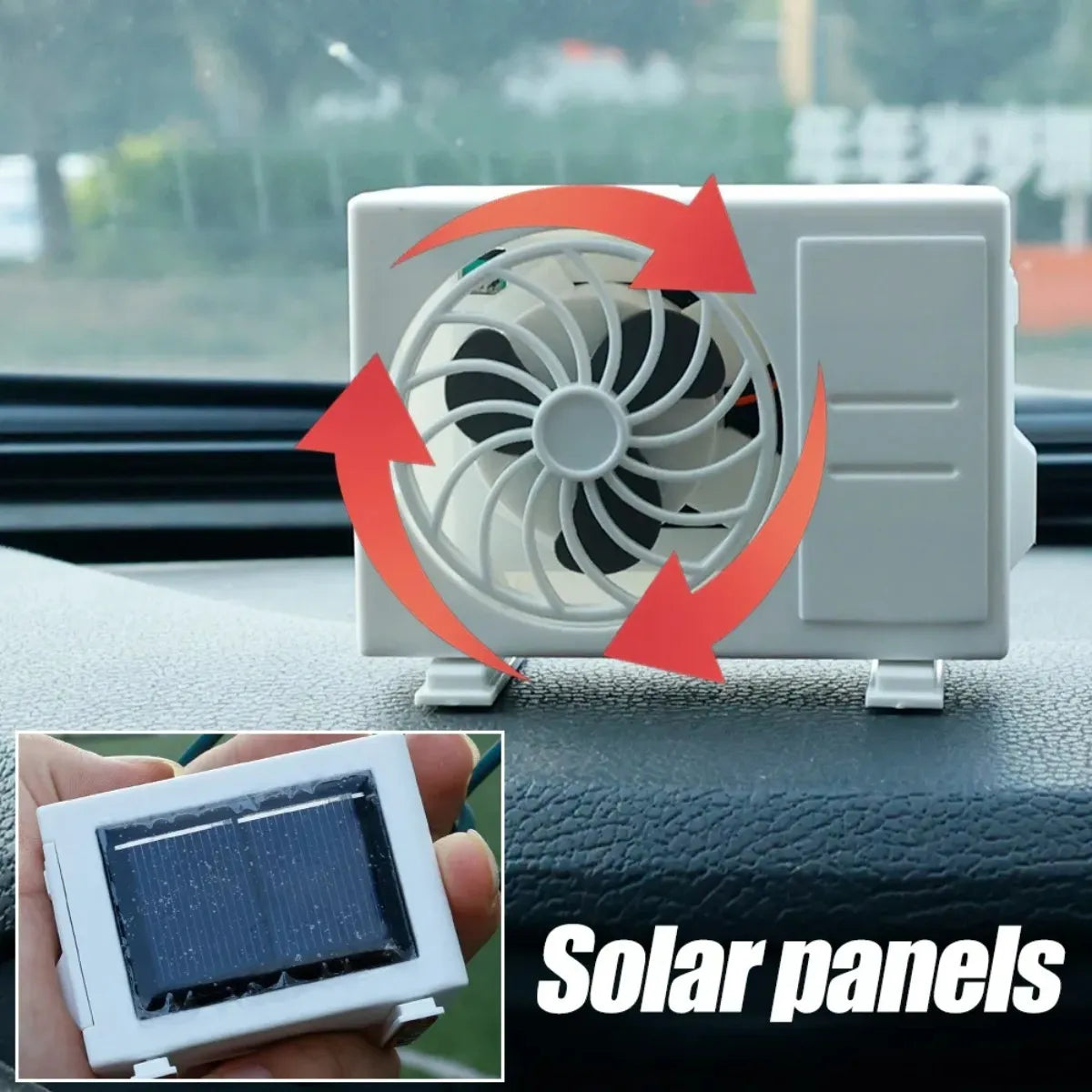 AromaDrive™ Solar Car Air Freshener