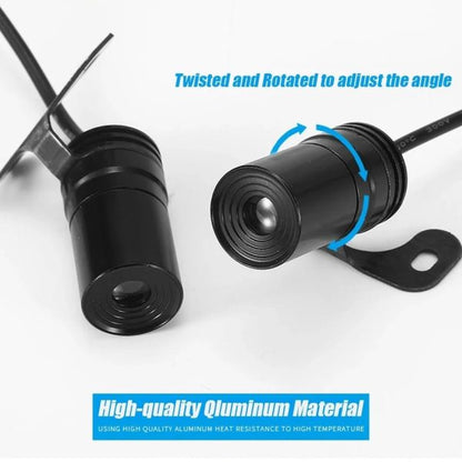 Angel Wing LED Projection Lamp for Cars & Bikes (2 Pcs – Red/Blue/White)