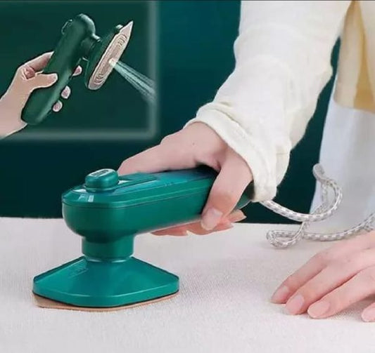 Portable Mini Steam Iron – Travel-Friendly Garment Steamer with 80ml Tank & Ceramic Soleplate (40W)
