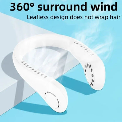 Portable Neck Fan – Hands-Free Cooling Anywhere, Anytime!